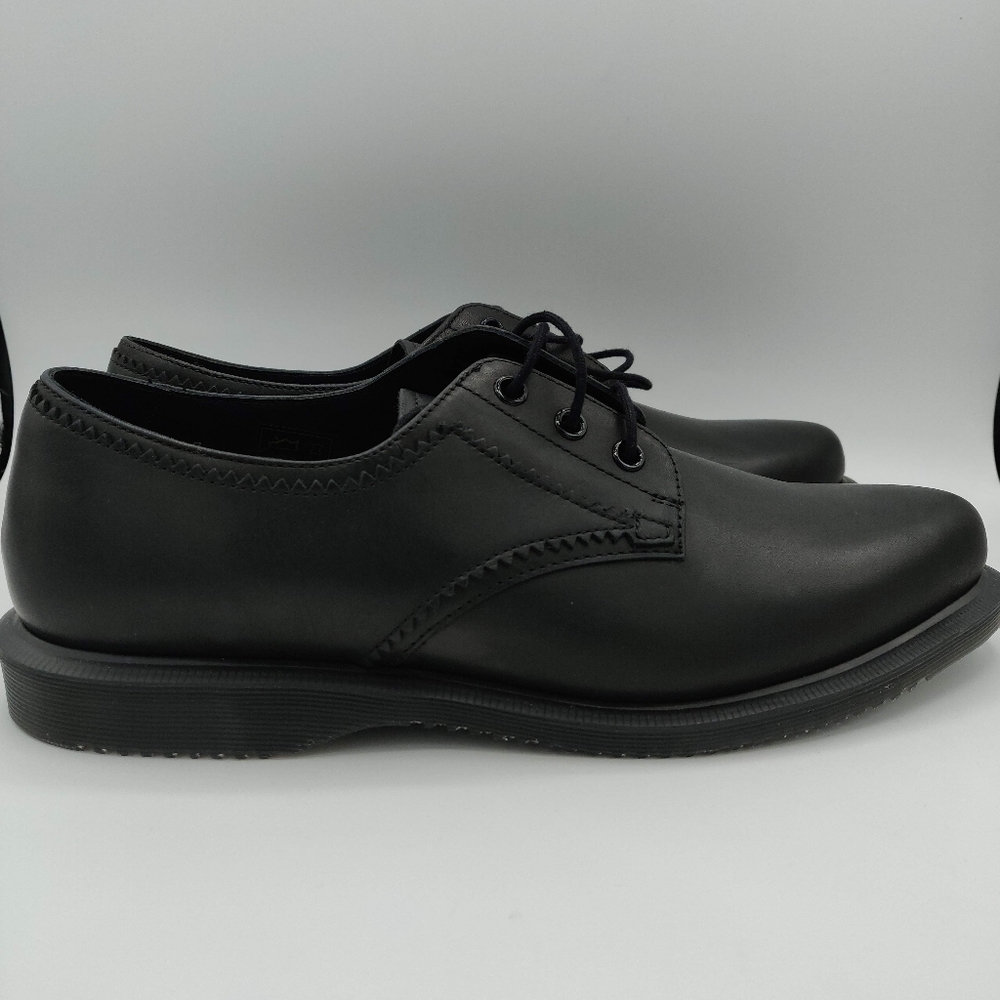 Dr. Martens Trulia Black Leather Oxfords